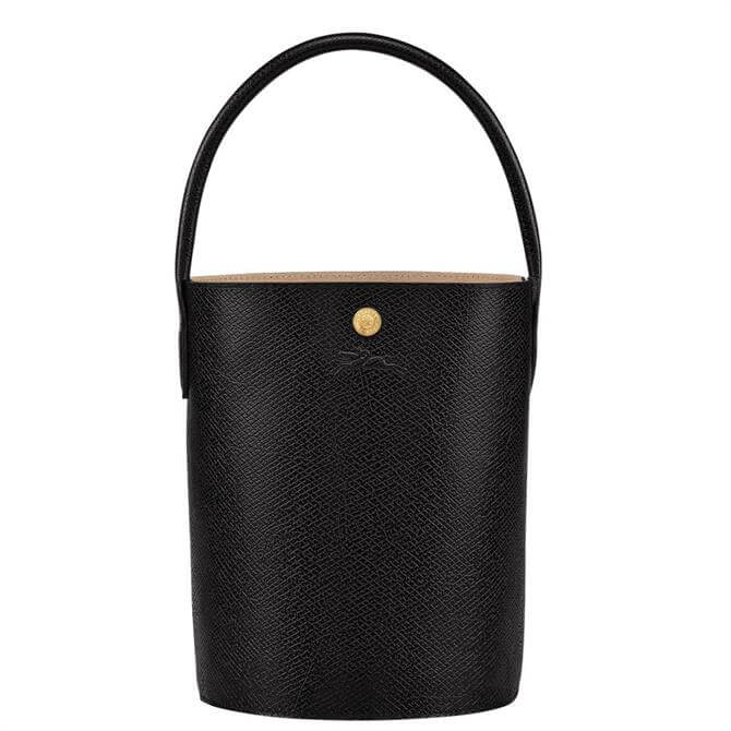 Longchamp Le Pliage Cuir de Russie Bucket Bag